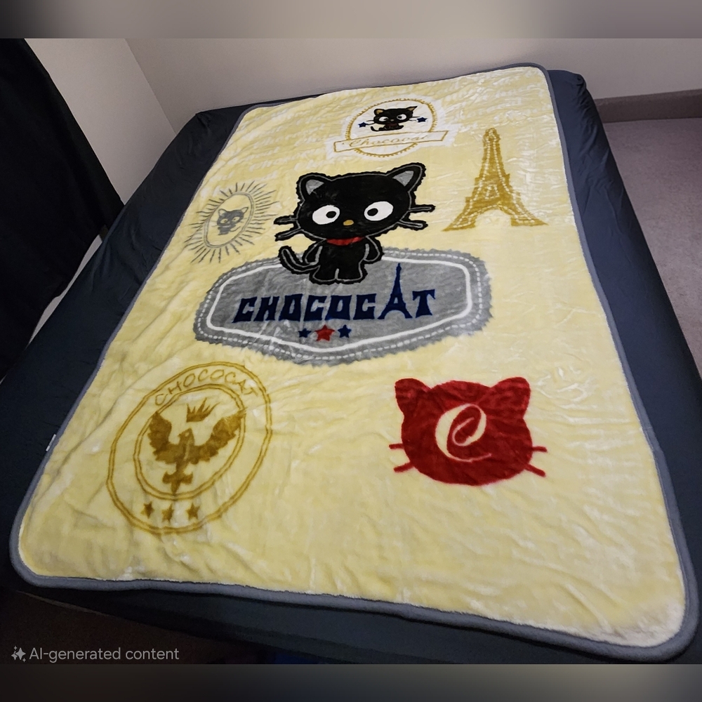 Sanrio Chococat Paris Blanket